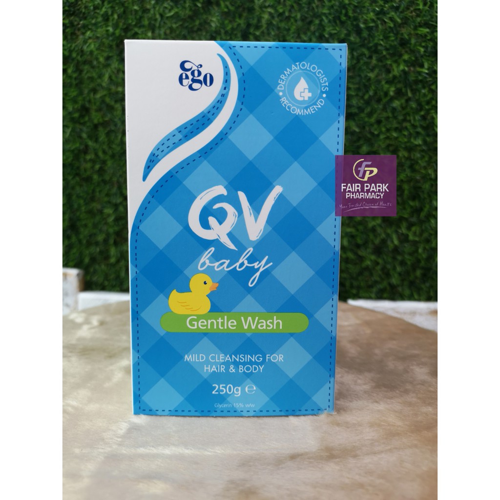 FPpharmacy Ego QV Baby Gentle Wash 250g EXP 02 2025 Shopee Malaysia