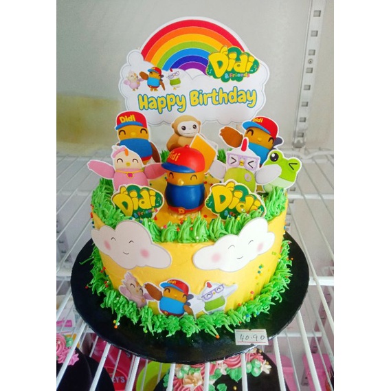 Didi And Friends Topper Cake Shopee Malaysia