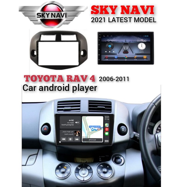 Toyota Rav Sky Navi Car Android Player Shopee Malaysia