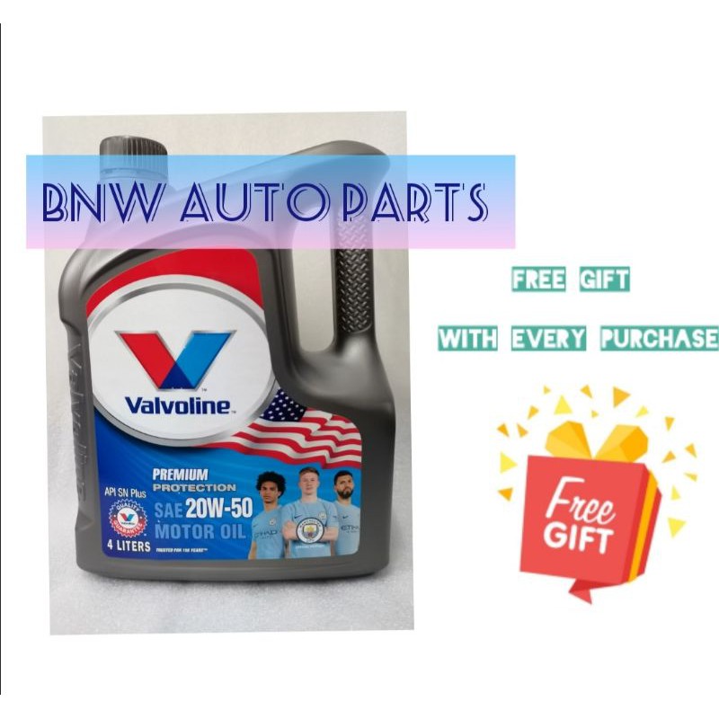 VALVOLINE 20W50 Premium Conventional Engine Oil 4L Shopee Malaysia