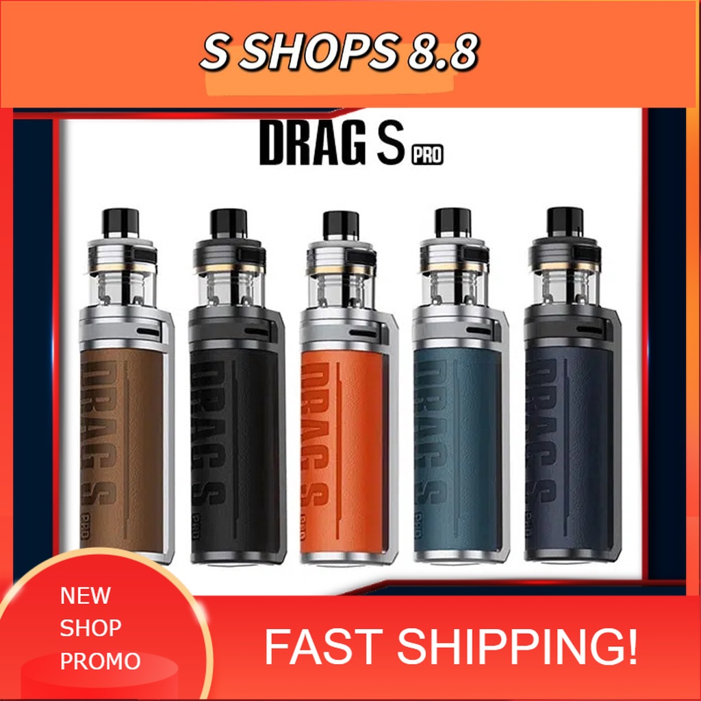 Original Voopoo Drag S Pro W Kit Mah Built In Battery Shopee