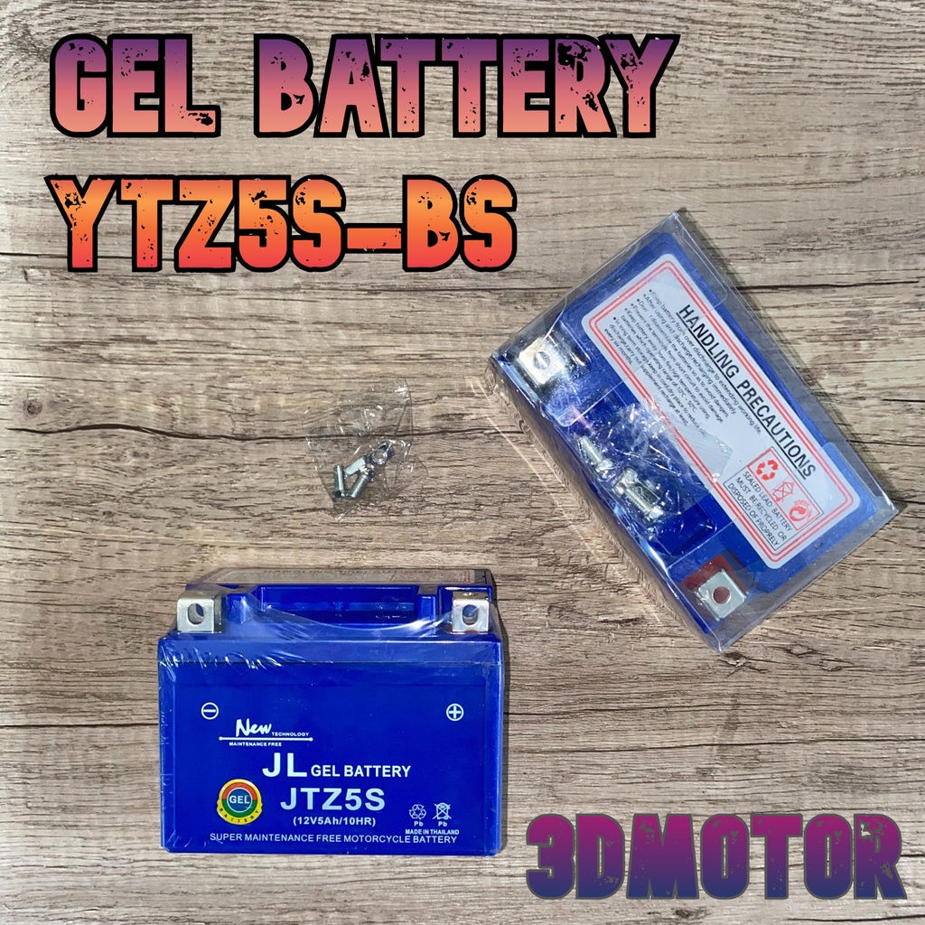 GEL BATTERY YTZ5S BS YTZ5S YTZ5 LC135 V2 V3 V4 V5 V6 Y15ZR Future W125