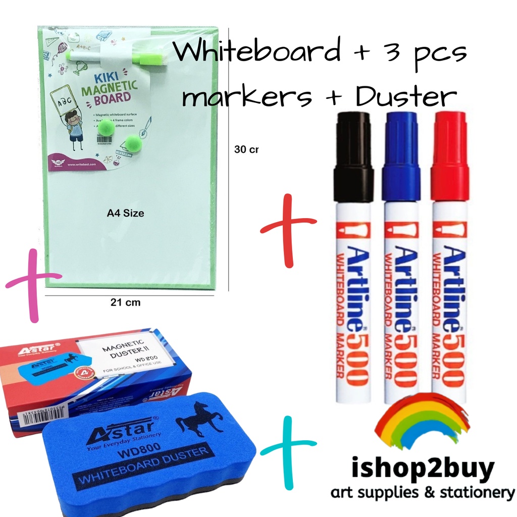 Artline Marker Pen Whiteboard Marker Pen 500A 509A Bullet Tips Chisel