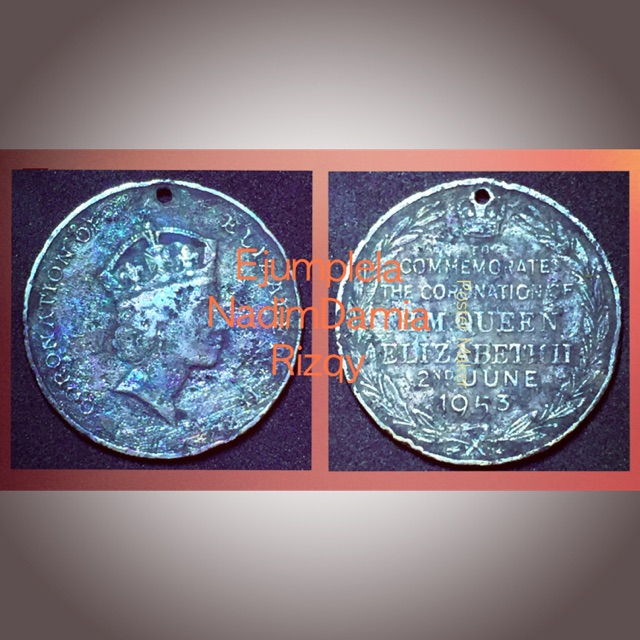 Her Majesty Queen Elizabeth II Coronations Medallion Shopee Malaysia