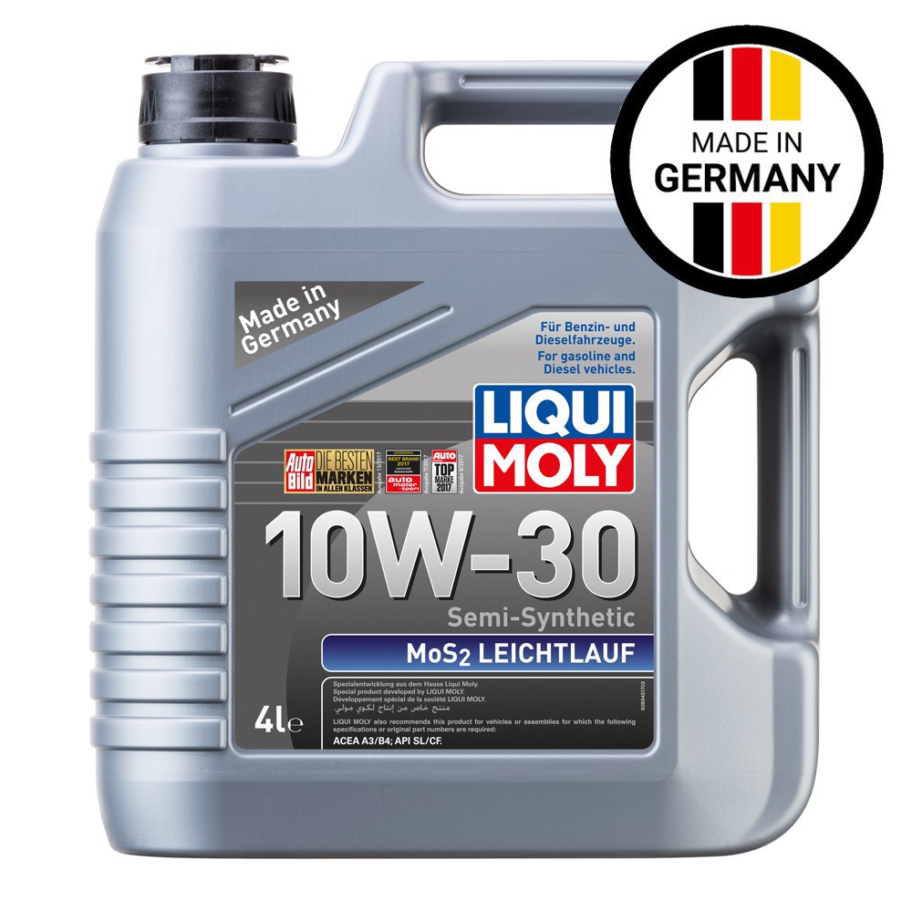 Liqui Moly Semi Synthetic W Mos Leichtlauf Engine Oil L Shopee