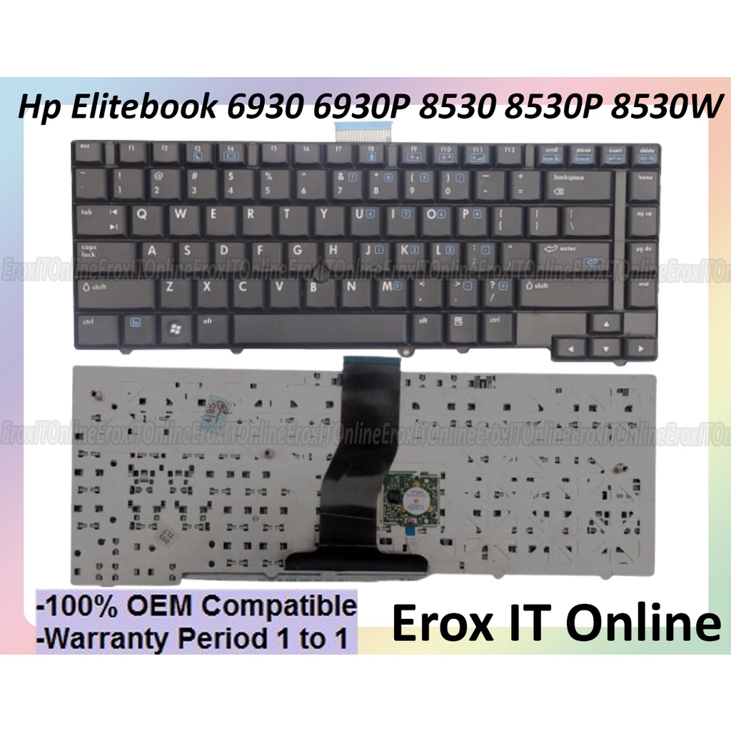 Hp Elitebook P Series Laptop Keyboard Shopee Malaysia