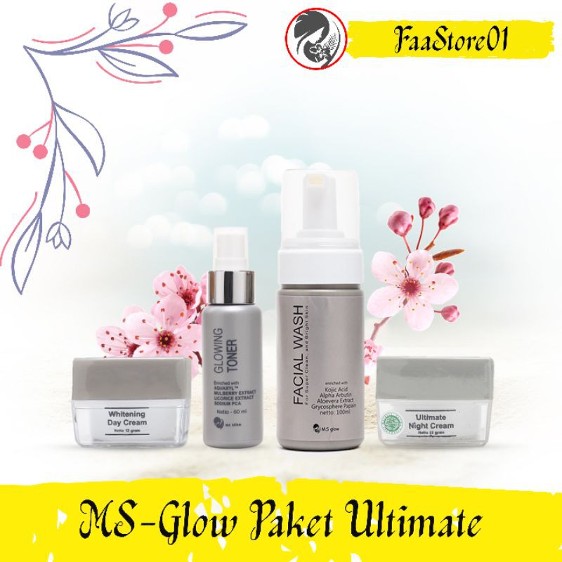 Ms GLOW ULTIMATE SERIES Package ULTIMATE SERIES Skincare For Black