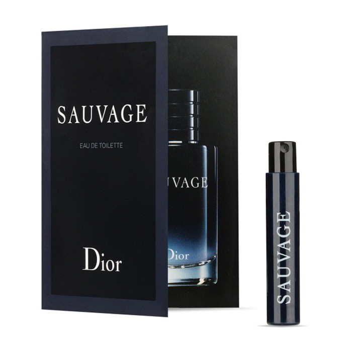 Perfume Vial Sample Christian Dior Sauvage Edt Ml Original Shopee