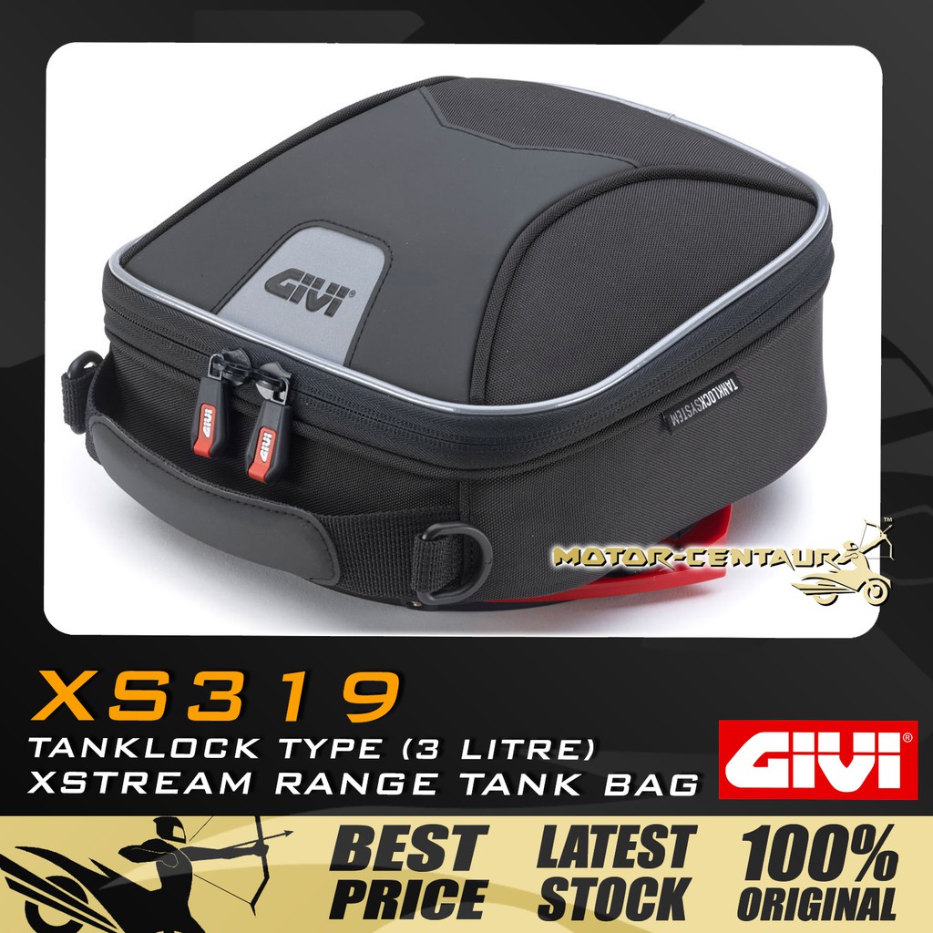 Beg Tankbag Givi Tanklock Xstream Tank Bag Xs Lt Shopee Malaysia