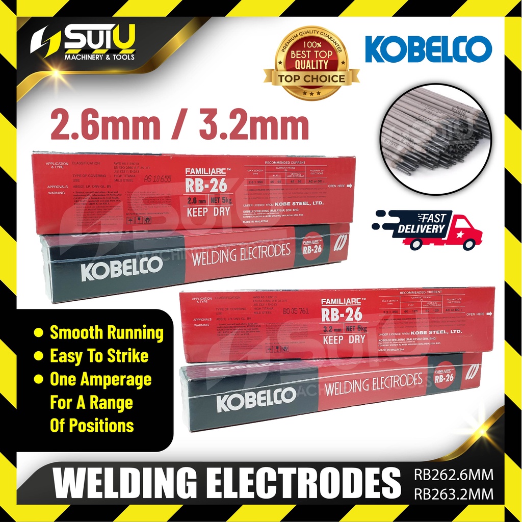 Kobelco Rb Rb Arc Welding Electrode Mm Mm Kg Pack