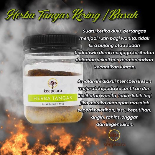 HERBA TANGAS BERTANGAS KERING KEEPDARA Shopee Malaysia