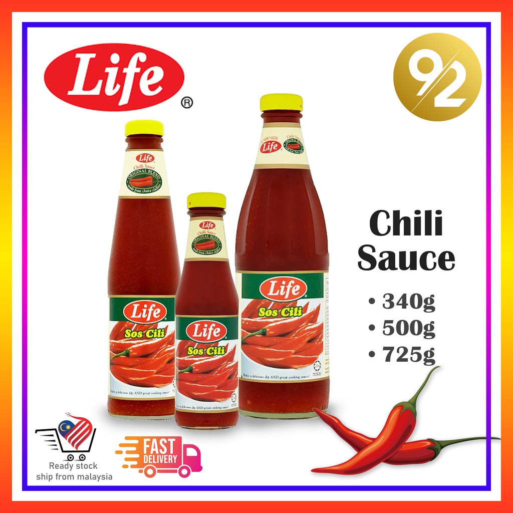 Life Chilli Sauce Sos Cili G G G Shopee Malaysia