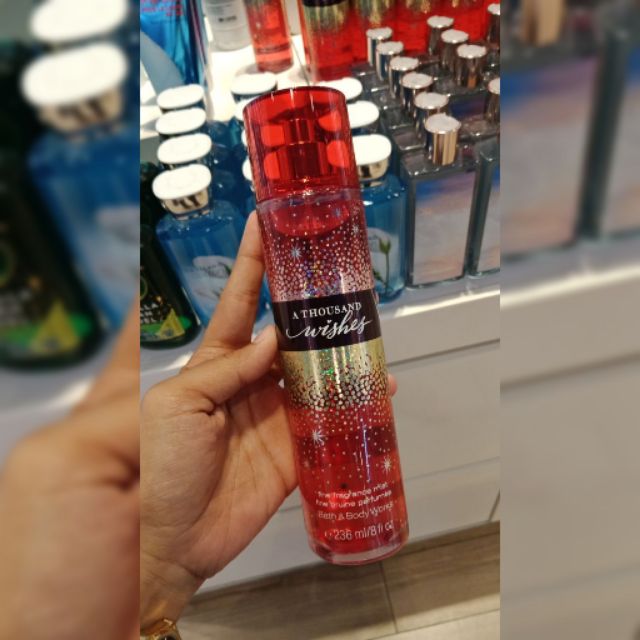 Bbw Body Mist A Thousand Wishes Old Packaging Shopee Malaysia