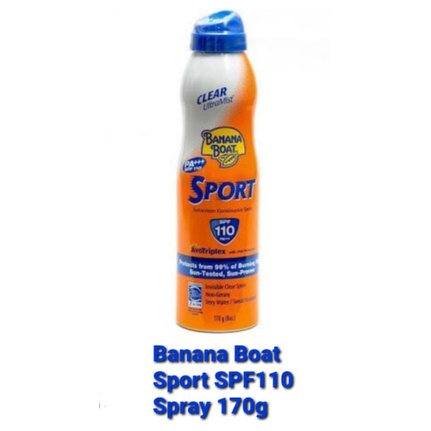 Banana Boat Clear Ultramist Sport Spf Spray G Lotion Ml Ml