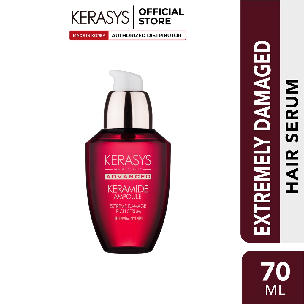 Kerasys Keramide Ampoule Extreme Damage Rich Serum Ml Shopee Malaysia