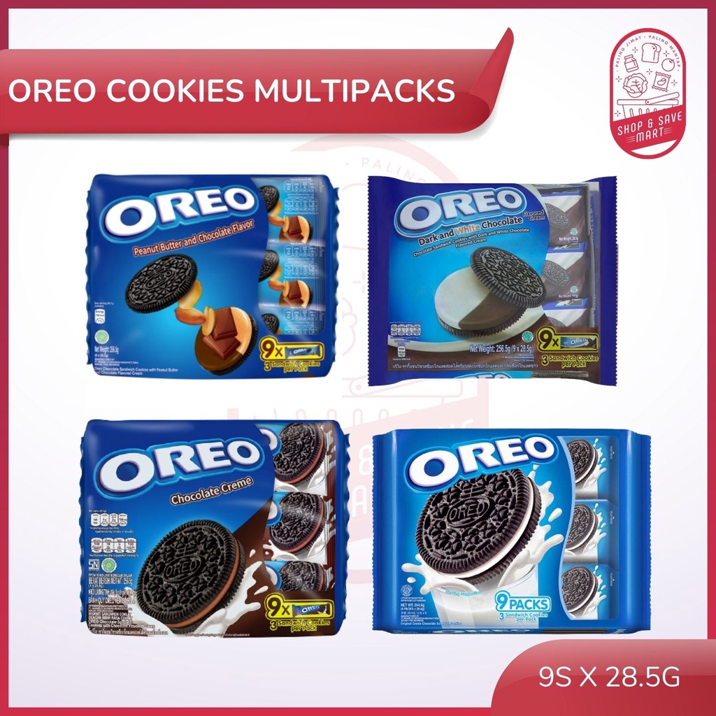 Oreo Sandwich Cookies Multipack All Flavor 9s X 28 5 Flavor Vanilla