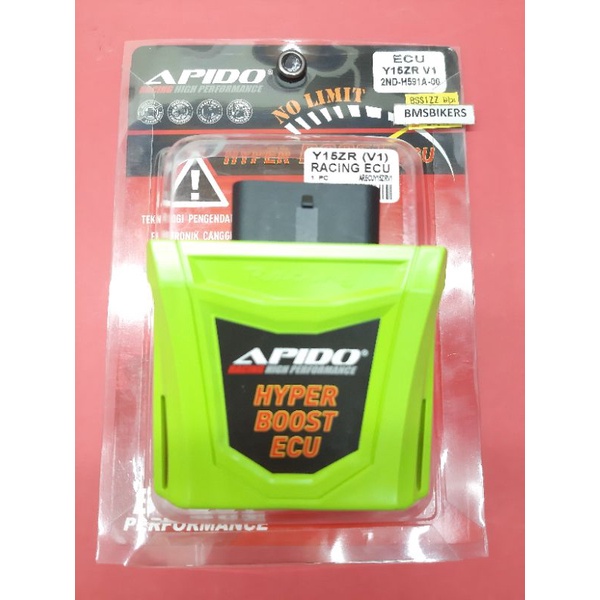 Y Zr V V Hyper Boost Racing Ecu Apido Shopee Malaysia