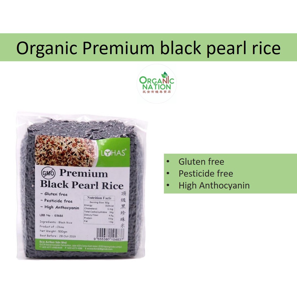 Lohas Premium Black Pearl Rice Shopee Malaysia