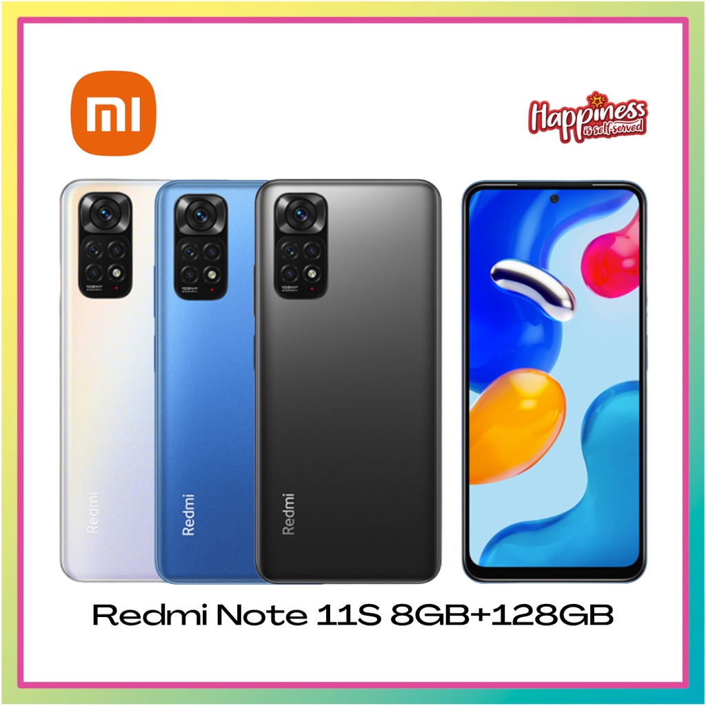 Ready Stock Redmi Note 11S 8GB 128GB Xiaomi Malaysia Original Set