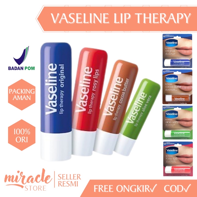 Vaseline Lip Care Rosy Lips With Petroleum Jelly Gram Lip Balm