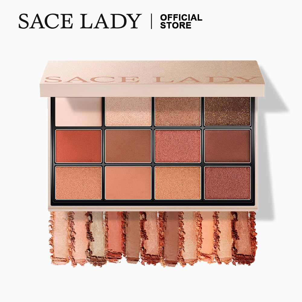 Sace Lady Eyeshadow Palette Intense Pigmented Long Lasting Eyes Makeup