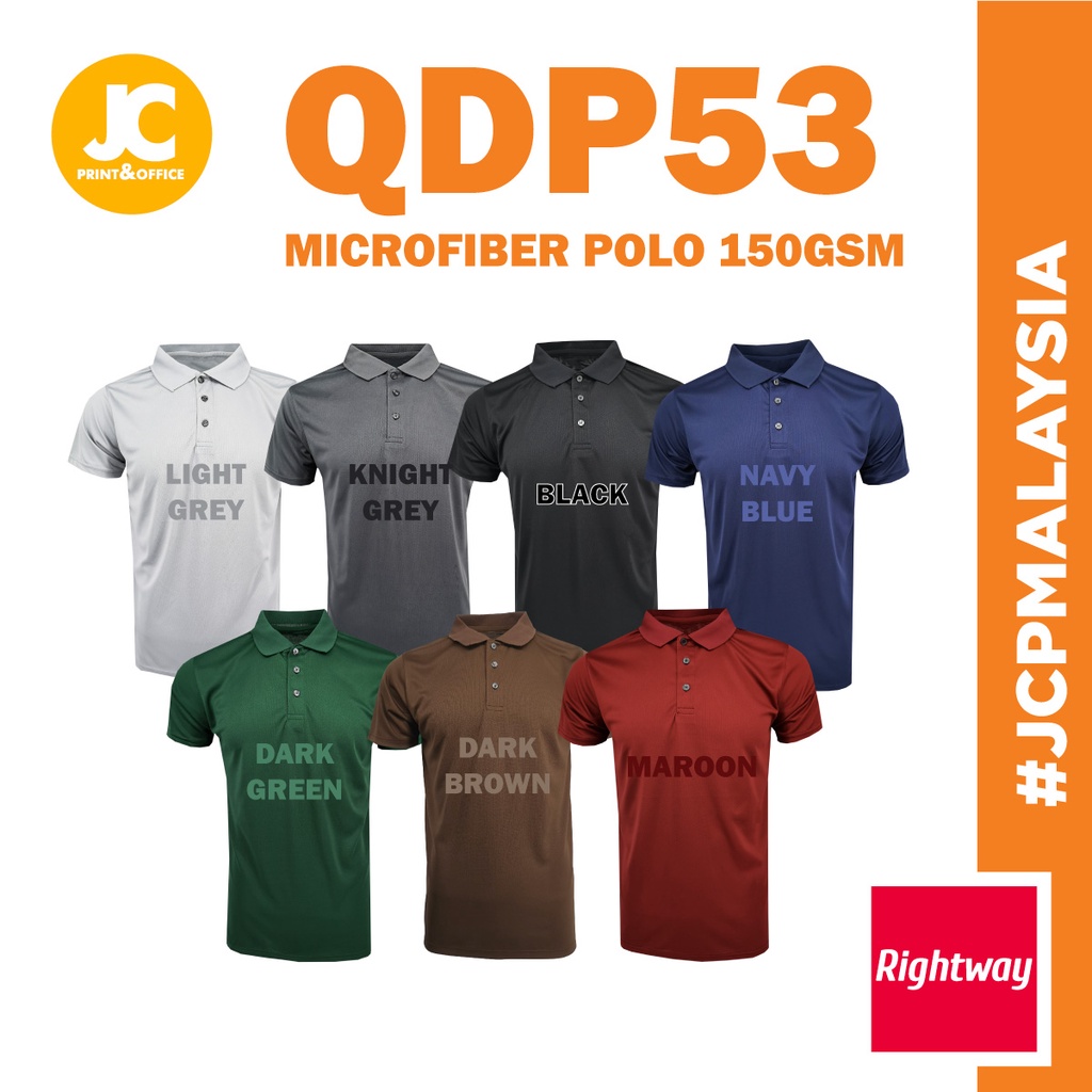 Jcp X Rightway Best Mini Mesh Microfiber Polo Qdp Unisex Adult