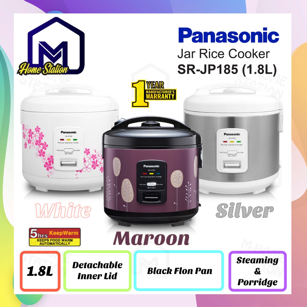 Panasonic Jar Rice Cooker Non Stick Steam L Sr Jp Periuk Nasi