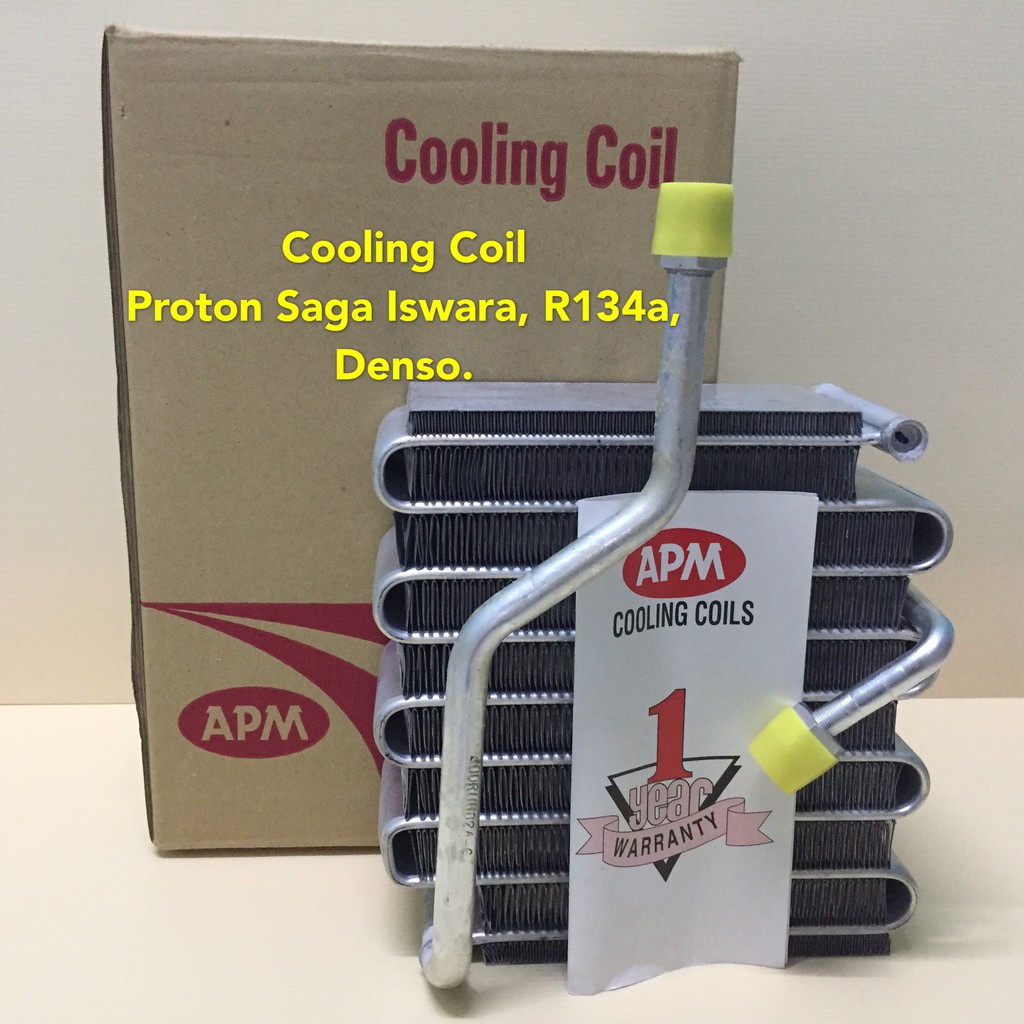 Cooling Coil Proton Saga Iswara R134a Denso System Brand APM