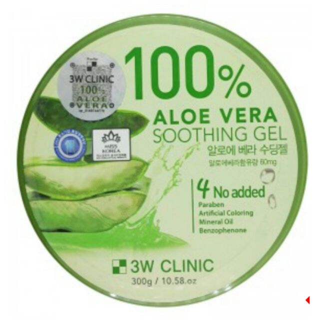 Aloe Vera Soothing Gel W Clinic Shopee Malaysia