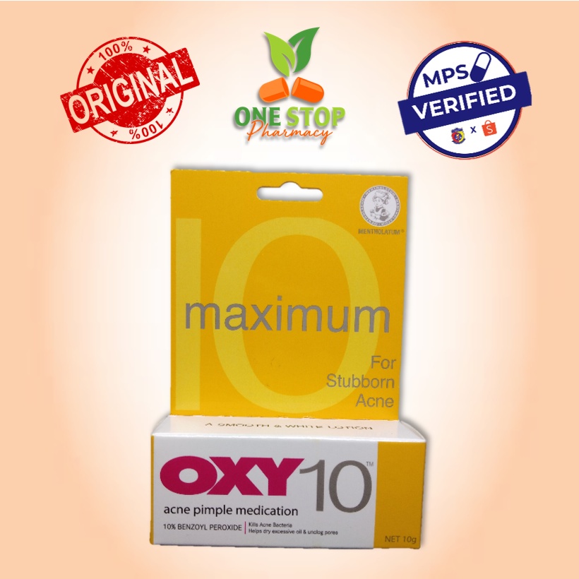 Mentholatum Oxy Acne Pimple Medication For Stubborn Acne G