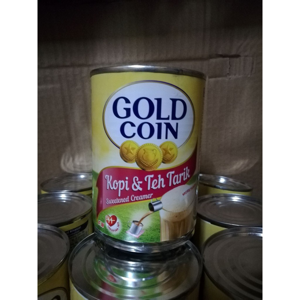 Gold Coin Kopi Teh Tarik Sweetened Creamer Krimer Manis 500g Shopee