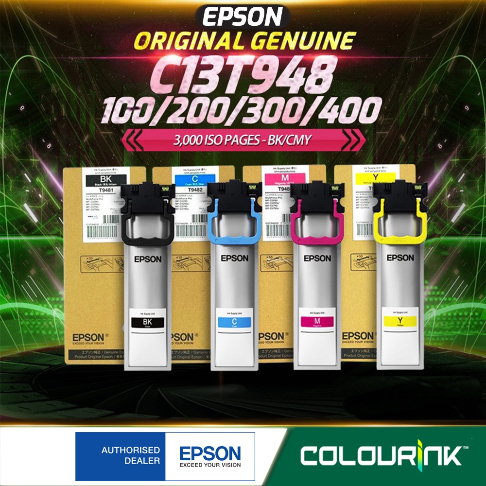 Epson Original Genuine T Ink Pack T Black T Cyan T