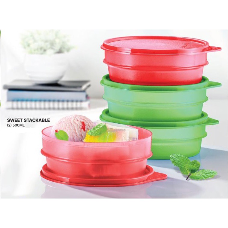 Tupperware Sweet Stackable 500ml Shopee Malaysia