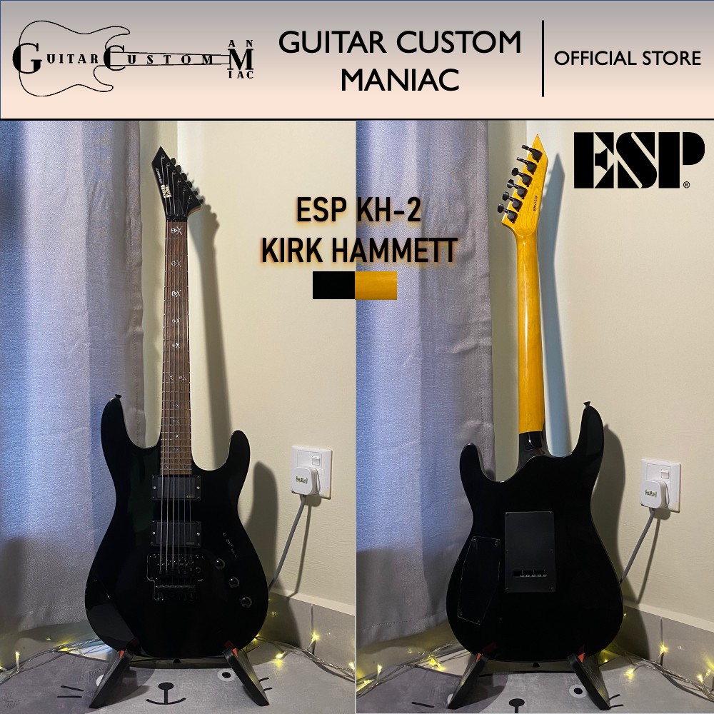 Preorder Gcm Custom Made Esp Kh Vintage Kirk Hammett Electric Guitar