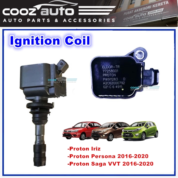 OEM Proton Iriz New Saga Persona VVT 2016 2020 Ignition Coil Plug