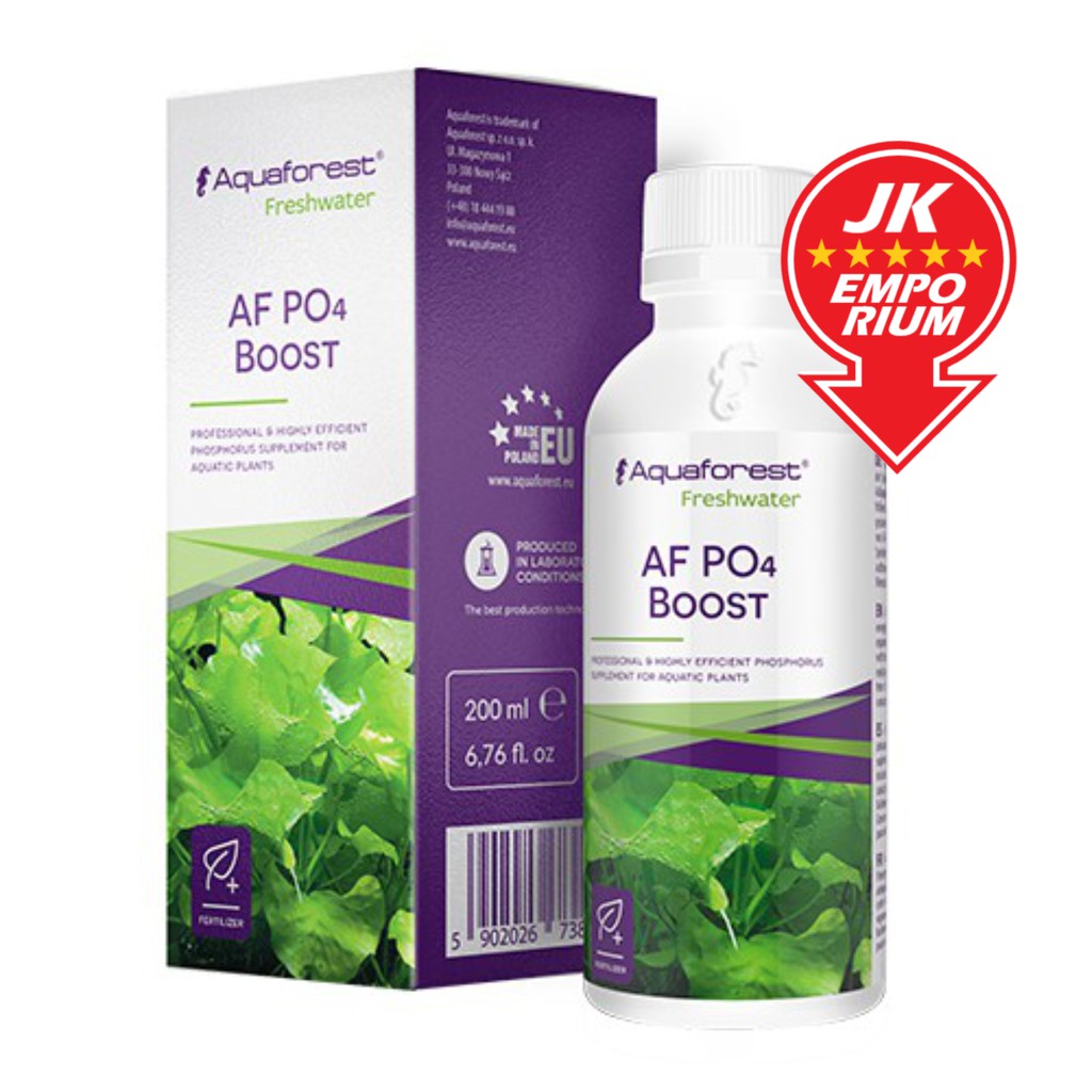 Aquaforest AF PO4 Boost 125ml 250ml Freshwater Plant Fertilizer