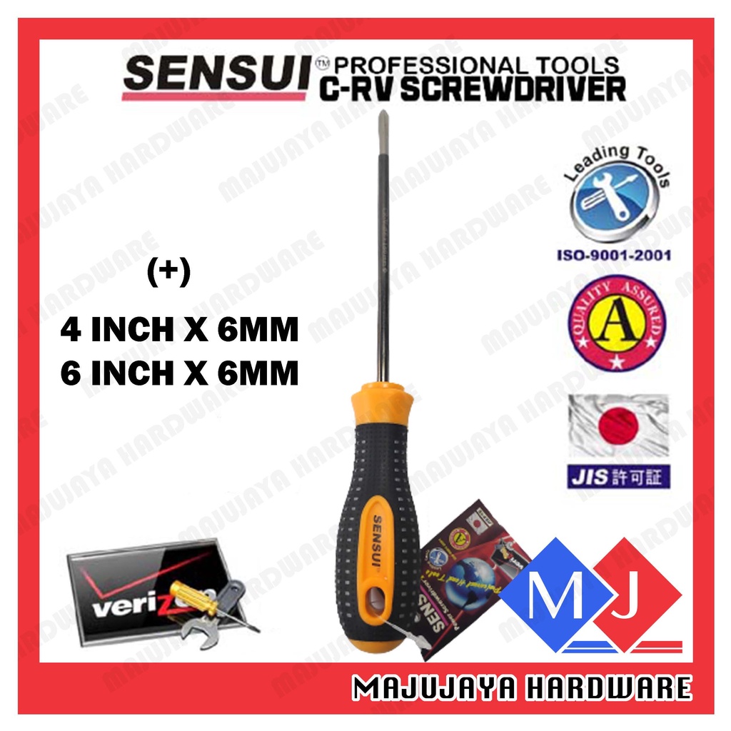 Sensui Screw Driver Screwdriver X Mm X Mm Heavy Duty