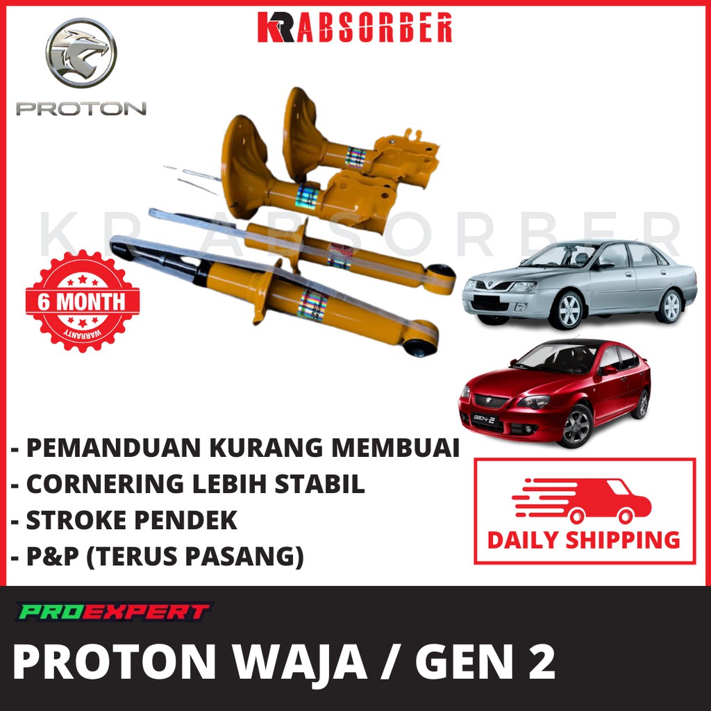 Daily Ship Waja GEN 2 Absorber Proexpert Sport Performance Suspention