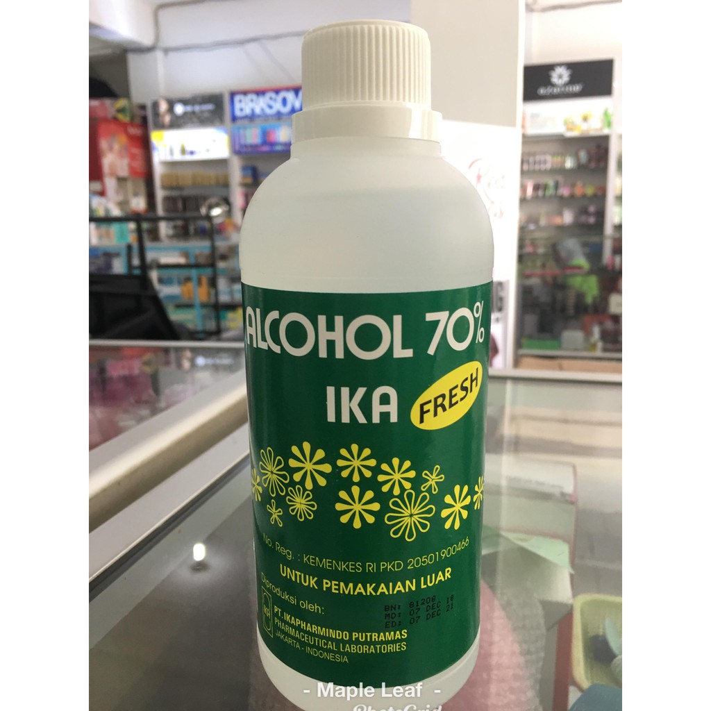 500 Ml Of IKA FRESH Alcohol Alkohol IKA FRESH 500ml Shopee Malaysia