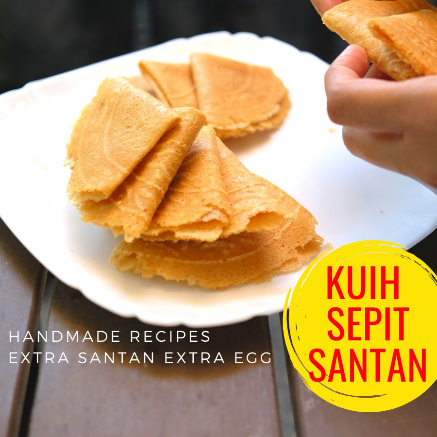 Biskut Kuih Raya Cookies Ita Delight Kuih Kapit Folded Love Letter