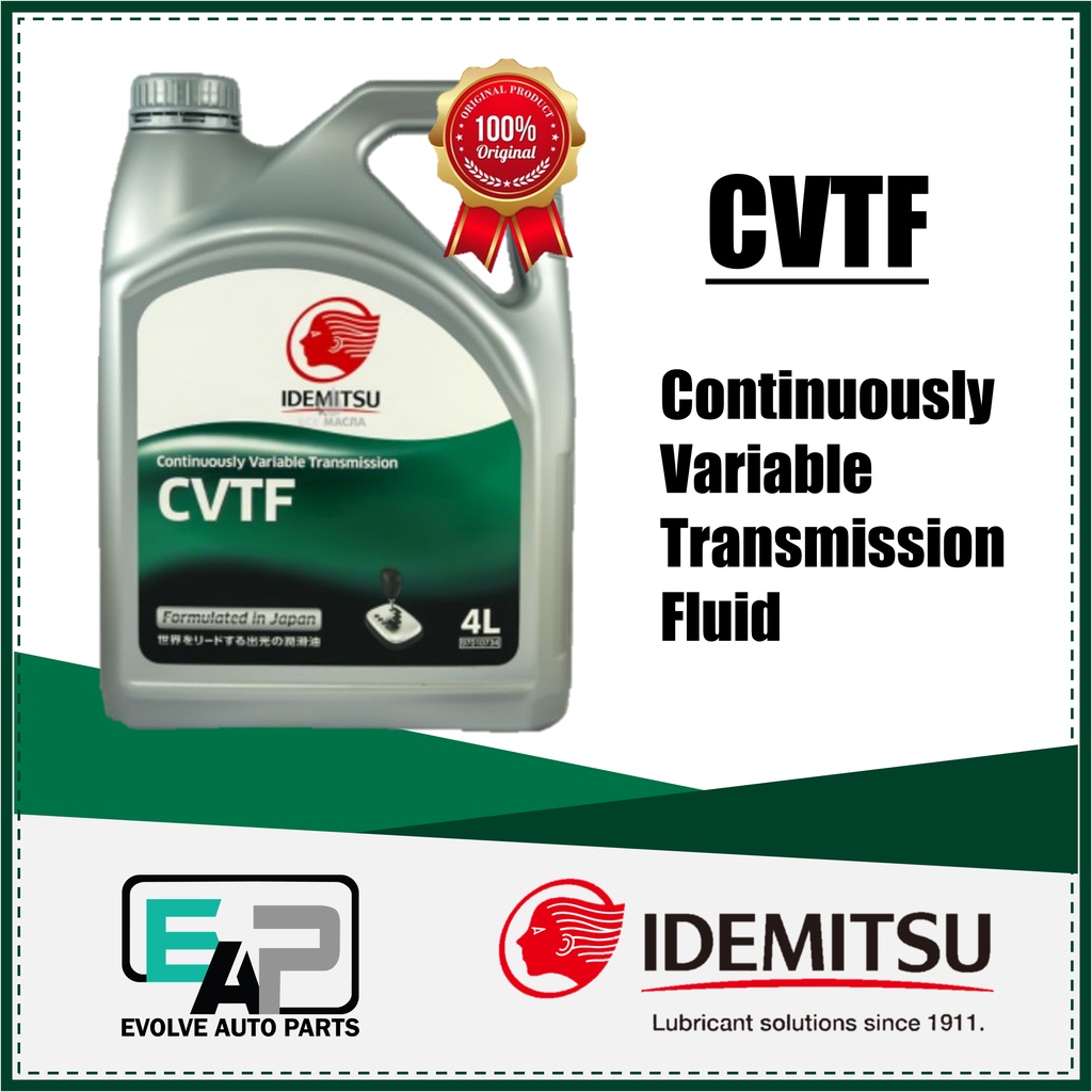 IDEMITSU CVTF 4Liter Gear Oil Continuously Variable Transmission Fluid