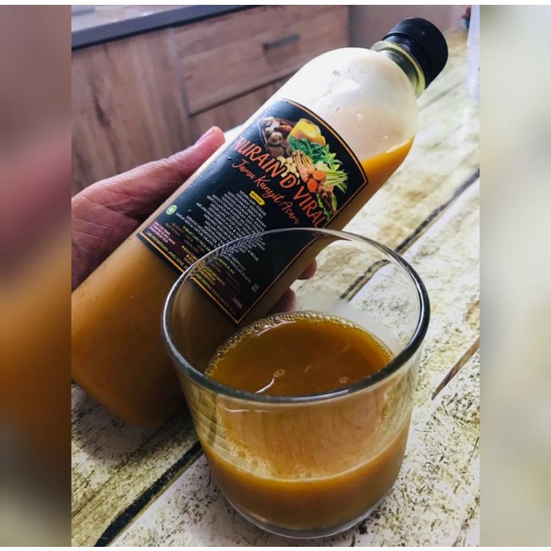 Jamu Kunyit Asam Nurain D Viral Rm50 3 Botol Shopee Malaysia