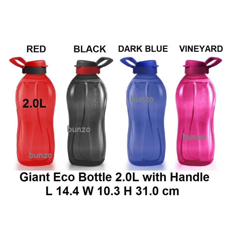 Tupperware Giant Eco Bottle L L With Handle Pc Shopee Malaysia