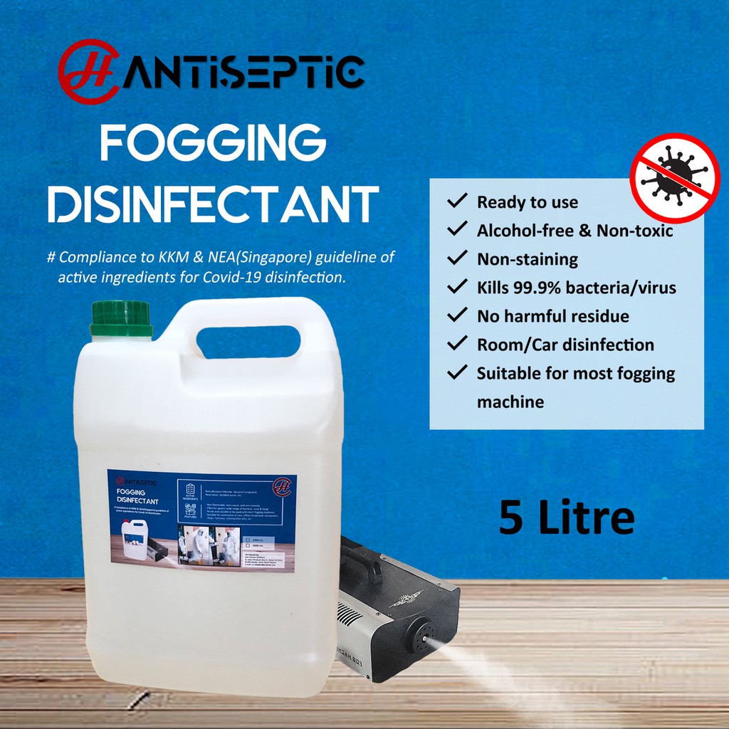 Ml Fogging Disinfectant Liquid Wholesale Price Ready Stock