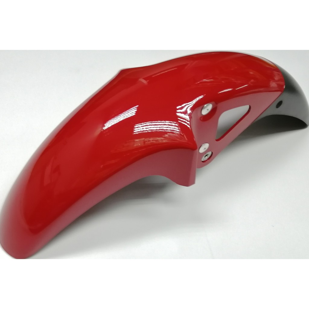 YAMAHA RXZ FRONT FENDER MUDGUARD VRC RED 100 HLY ORIGINAL Shopee