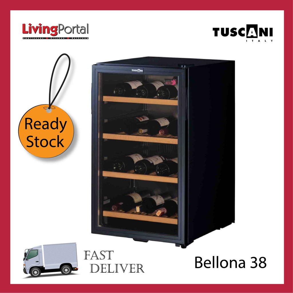 TUSCANI Wine Chiller TSC Bellona 38 D Shopee Malaysia