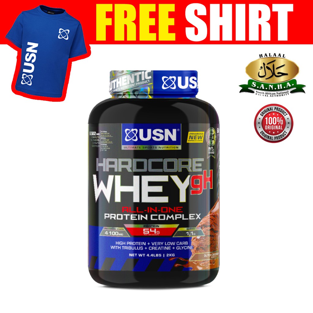 Usn Hardcore Whey Gh All In One Muscle Builder With High Protein