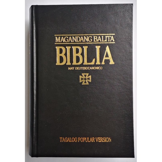 Kitab Magandang Balita Biblia May Deuterocanonico Tagalog Bible Shopee Malaysia