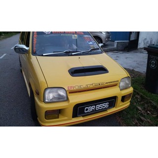 1pcs STICKER EFI TURBO DAIHATSU MIRA PERODUA KANCIL TURBO L Gino L5