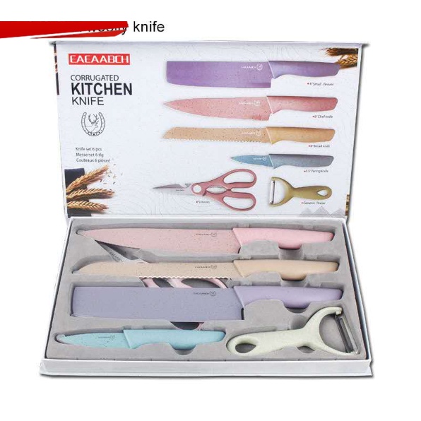 In Evcrierh Corrugated Knife Kitchen Knife Pisau Dapur Kitchen